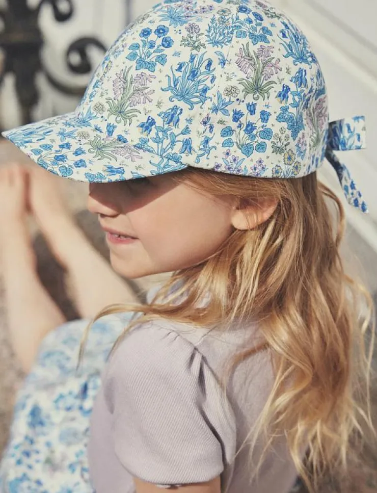 Barn Huttelihut Kepsar|Cap in Liberty Fabric - Kepsar