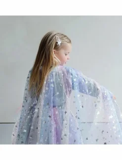 Barn Mimi & Lula Maskeradkläder & Tillbehör|Cape - Ombre Unicorn - Maskeradkläder