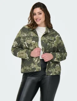 ONLY Carmakoma CARCAVA AOP JACKET OTW - Utilityjackor|Kvinnor Overshirts