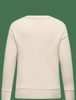 Kvinnor ONLY Carmakoma Sweatshirts|CARHAZEL LIFE LS DETAIL O-NECK BF KNT - Sweatshirts