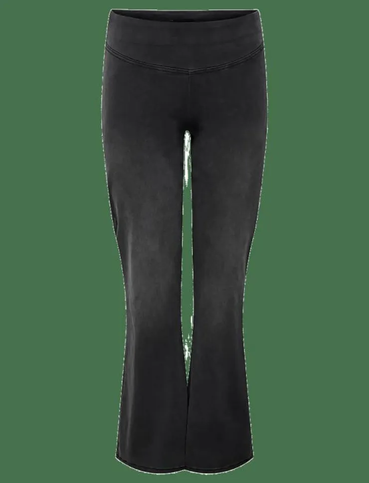 Kvinnor ONLY Carmakoma Leggings & Tights|CARROYAL MID WAIST FLARED LEGGING NOOS - Utsvängda byxor