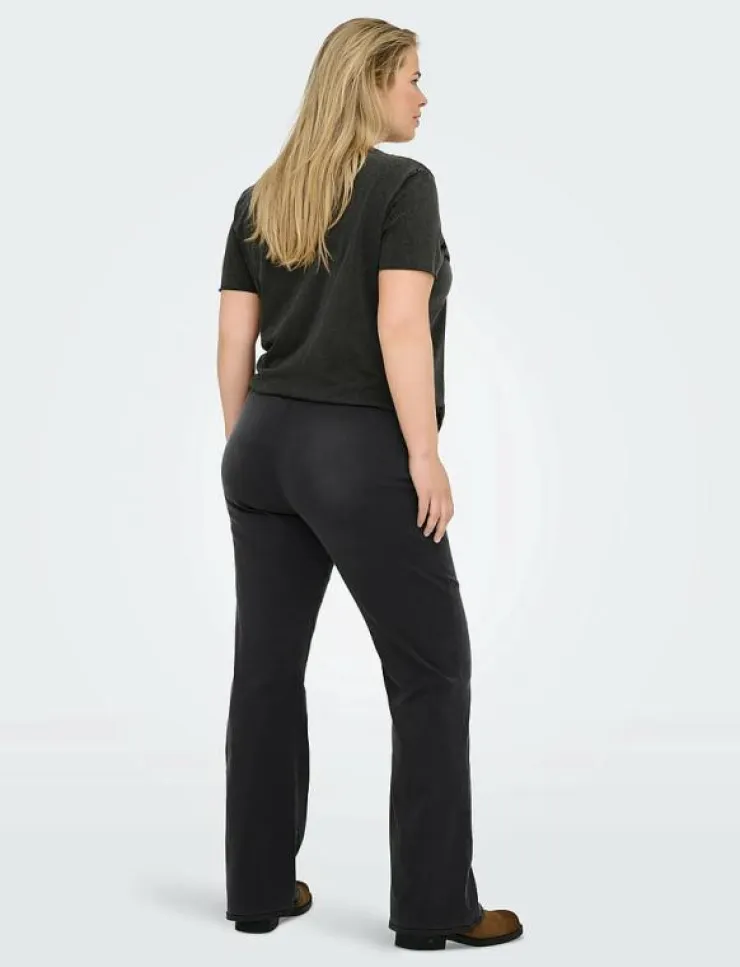 Kvinnor ONLY Carmakoma Leggings & Tights|CARROYAL MID WAIST FLARED LEGGING NOOS - Utsvängda byxor