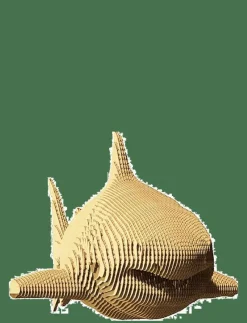 Cartonic Spel & Pussel|Dekorationsdetaljer|3D Pussel HAJ - Träfigurer