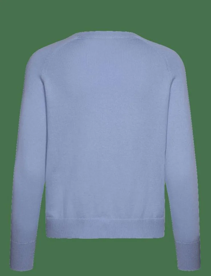 Kvinnor Lexington Clothing Stickat|Cashmere Blend Raglan Sweater - Stickat