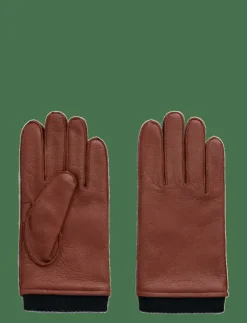GANT Handskar|CASHMERE LINED LEATHER GLOVES - Fingervantar