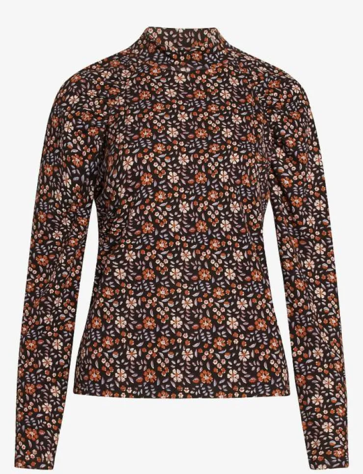 Sirup Copenhagen Cecilia Print Blouse - Långärmade blusar|Kvinnor Plus Size & Curvy|Blusar & Skjortor