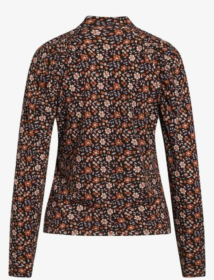 Sirup Copenhagen Cecilia Print Blouse - Långärmade blusar|Kvinnor Plus Size & Curvy|Blusar & Skjortor