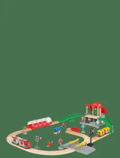 BRIO Centralstation-set - Tågbanor|Barn Leksaker|Leksaker