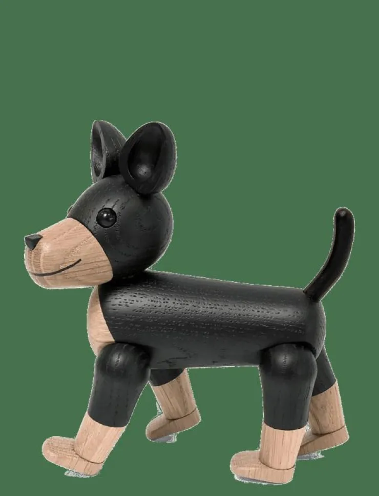 Novoform Dekorationsdetaljer|Charlie the dog - Träfigurer