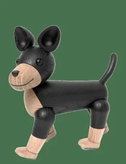 Novoform Dekorationsdetaljer|Charlie the dog - Träfigurer