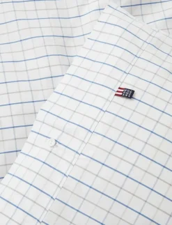 Lexington Home Sängtextilier|Checked Cotton Poplin Duvet Cover - Påslakan