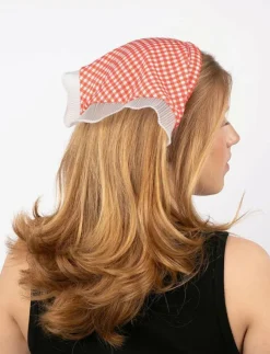 Kvinnor SUI AVA Håraccessoarer|Checke Headband // Hair Scarf - Hårband & Diadem