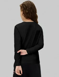 Barn Calvin Klein Överdelar|CHEST MONOLOGO LS T-SHIRT - Långärmade t-shirts