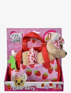 Barn Simba Toys Gosedjur|ChiChi LOVE Gosedjur Väska med Jordgubbsmönster - Mjukisdjur