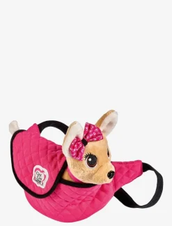 Barn Simba Toys Gosedjur|ChiChi LOVE Hund i Trendig Väska - Mjukisdjur