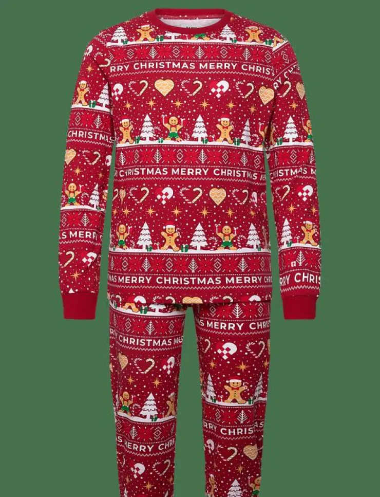 Happy Seasons Christmas Cookie Pyjamas Red - Pyjamas| Pyjamas