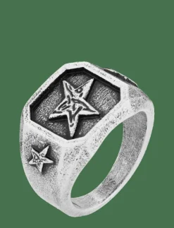 Samie Christopher Stampe x - Ring Matt Steel - Ringar| Smycken