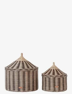 Barn OYOY MINI Inredning|Inredning|Circus Basket - Set of 2 - Förvaringskorgar