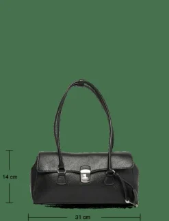 Kvinnor Mango Axelremsväskor|City shoulder bag with flap - Axelremsväskor