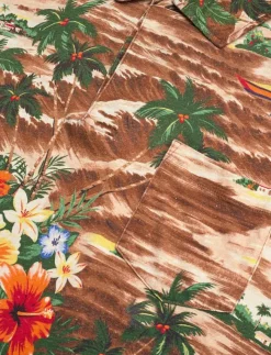 Polo Ralph Lauren Classic Fit Tropical Linen-Cotton Polo - Kortärmade pikéer| Pikéer