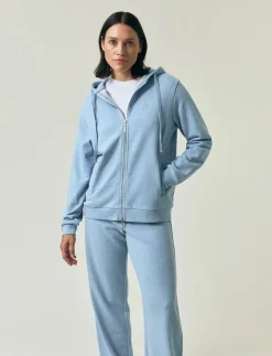 Kvinnor Lexington Clothing Sweatshirts|Classic Logo Zip Hoodie - Huvtröjor
