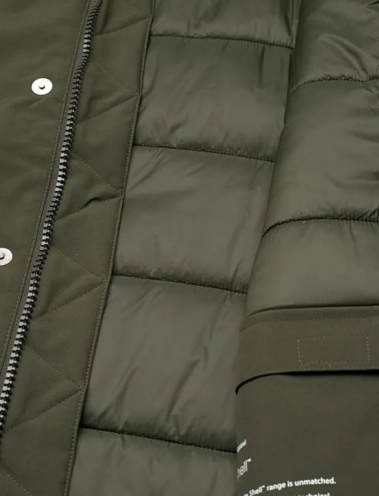 Knowledge Cotton Apparel Jackor & Rockar|CLIMATE SHELL jacket - GRS/Vegan - Parkas