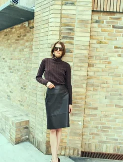 Kvinnor Copenhagen Muse Kjolar|CMBARON-SKIRT - Midi kjolar