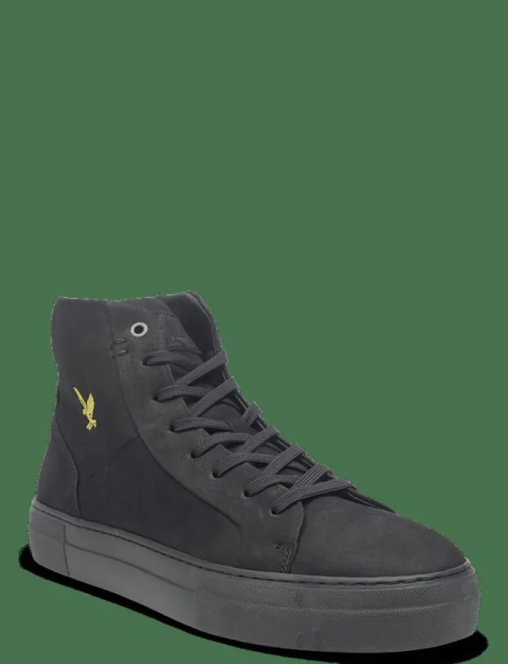 Lyle & Scott Coe Mid Leather - Höga sneakers| Sneakers
