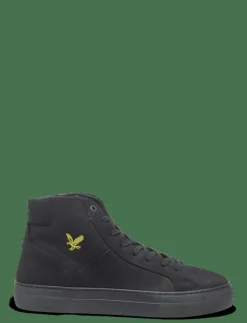 Lyle & Scott Coe Mid Leather - Höga sneakers| Sneakers