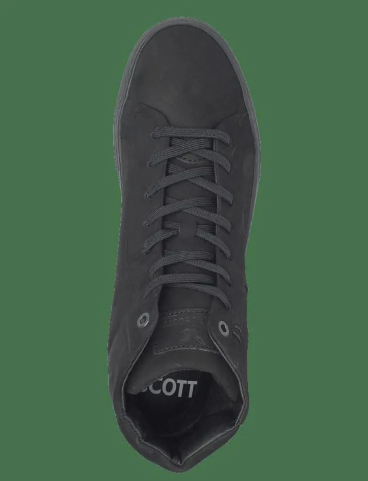 Lyle & Scott Coe Mid Leather - Höga sneakers| Sneakers
