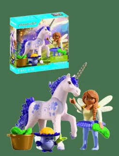 Barn PLAYMOBIL Leksaksset & Leksaksfigurer|Playmobil Leksaker|Collectible Unicorn Lucky Lave - City Life