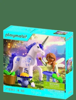 Barn PLAYMOBIL Leksaksset & Leksaksfigurer|Playmobil Leksaker|Collectible Unicorn Lucky Lave - City Life