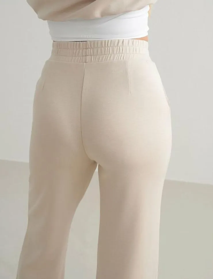 Kvinnor aim´n Byxor|Comfy Modal Wide Pants - Casual byxor