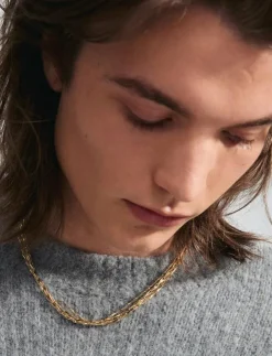 Pilgrim Smycken|CONNECT necklace gold-plated - Kedjehalsband