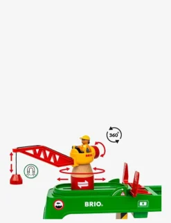 BRIO Container Crane - Tågbanor|Barn Leksaksfordon & Bilar