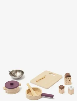 Kid's Concept Cookware play set BISTRO - Tillbehör till leksakskök|Barn Leksakskök & Tillbehör