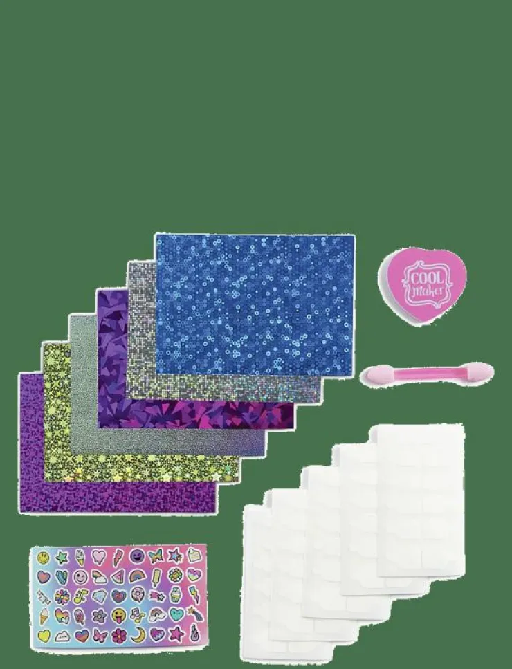 Barn Cool Maker Maskeradkläder & Tillbehör|Go Glam Foil Nails 2.0 - Smink
