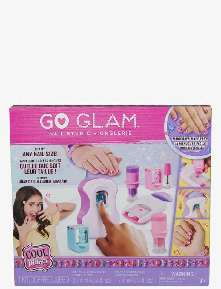Barn Cool Maker Rollspel|Go Glam Mani-Mask Nail Studio - Låtsassmink & Accessoar