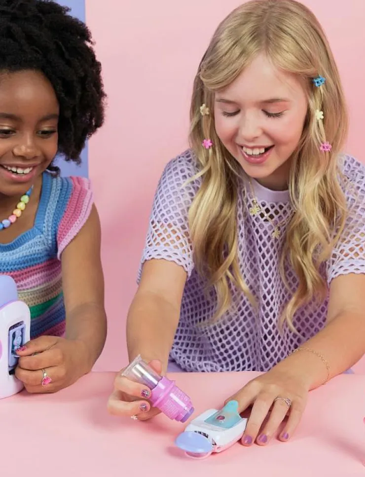 Barn Cool Maker Rollspel|Go Glam Mani-Mask Nail Studio - Låtsassmink & Accessoar