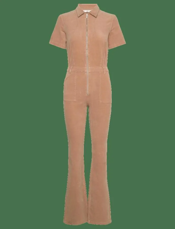 Kvinnor Mango Jumpsuits|Corduroy jumpsuit with zip - Jumpsuits