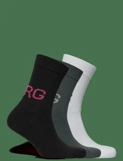 Björn Borg CORE CREW POLYAMIDE SOCK 3p - Strumpor|Kvinnor Underkläder|Underkläder