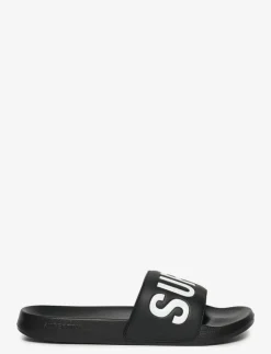 Superdry Sommarskor|Badtofflor|CORE GRAPHIC POOL SLIDE - Sandaler