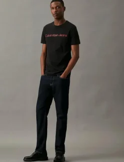 Calvin Klein Jeans T-Shirts|CORE INSTITUTIONAL LOGO SLIM TEE - Kortärmad t-shirt