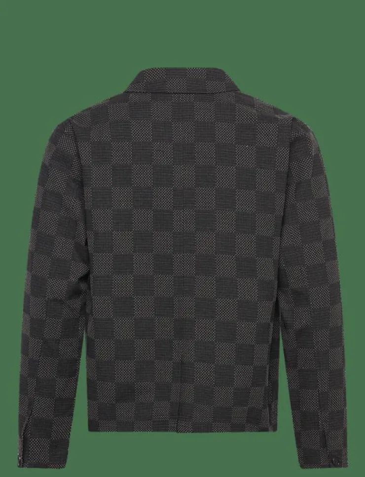 Rue de Tokyo COSIMO JAPANESE SASHIKO CHECK - Jackor & rockar| Overshirts