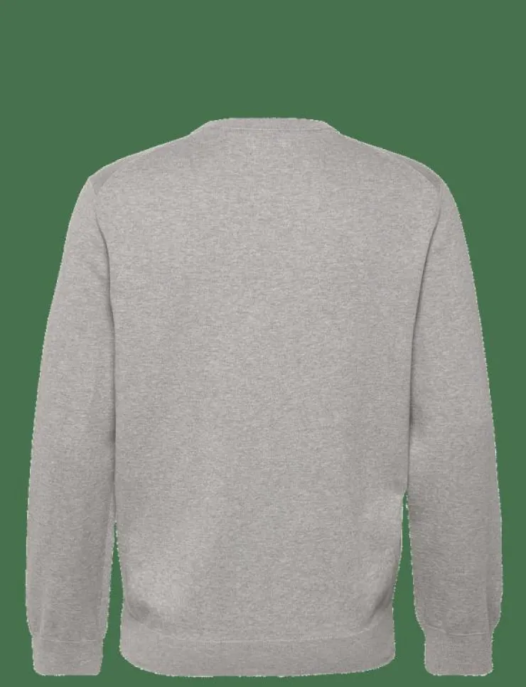 GANT COTTON C-NECK - Rundhalsad| Stickat