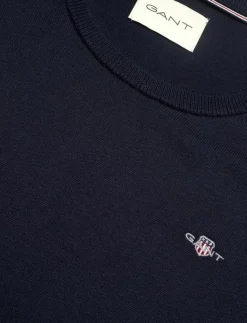 Kvinnor GANT Stickat|COTTON C-NECK - Stickat