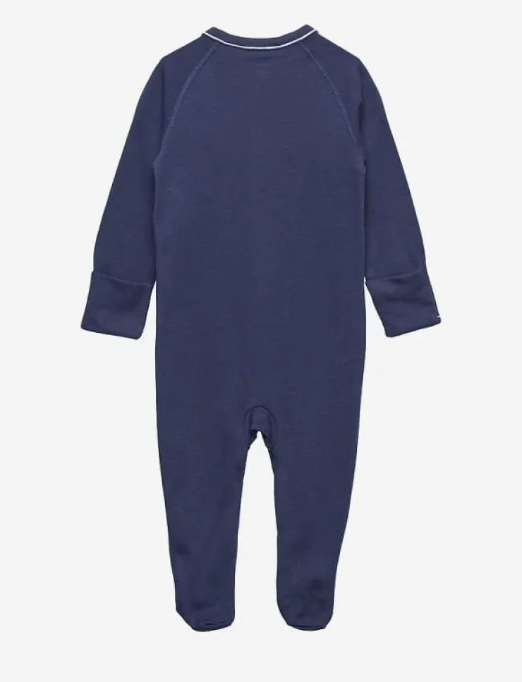Barn Ralph Lauren Baby Bodysuits|Bodies|Cotton Footed Coverall - Långärmad body