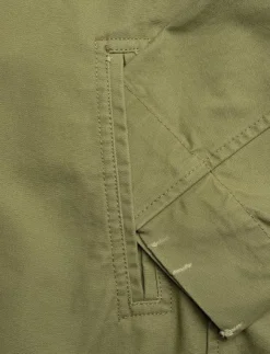 Kvinnor Mango Overshirts|Cotton jacket with contrasting collar - Tunna jackor
