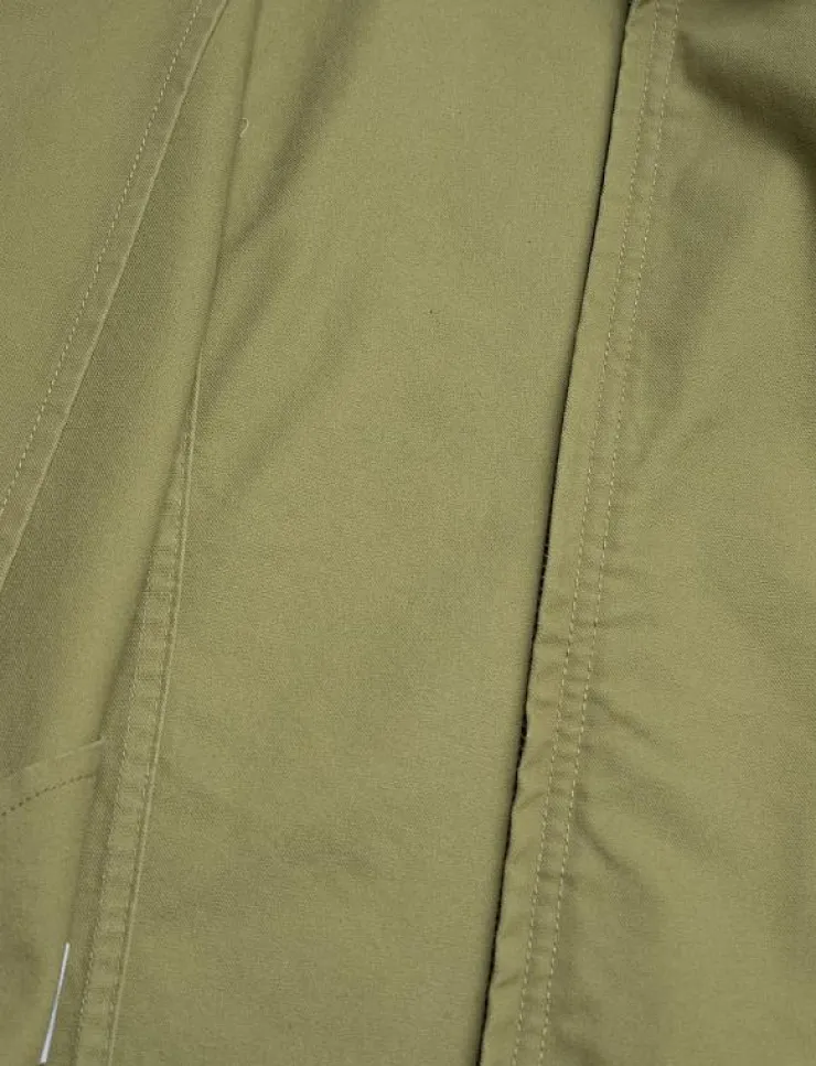 Kvinnor Mango Overshirts|Cotton jacket with contrasting collar - Tunna jackor