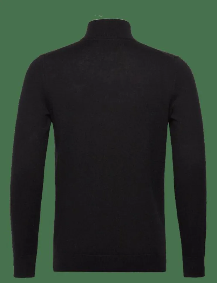 Lyle & Scott Cotton Merino Quarter Zip Jumper - Stickat| Stickat